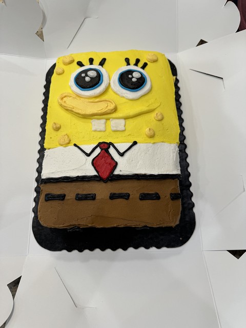 Sponge Bob Birthday Cake